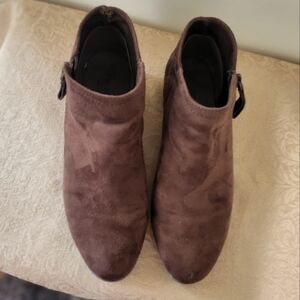 Arizona Jean Co Galen brown memory foam ankle boot   women's 8.5  #2153